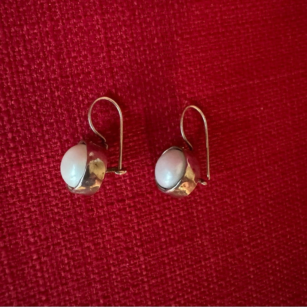 Silpada Pearl Earrings